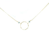 Rae Necklace w. Blue