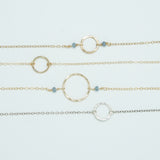 Rae Necklace w. Blue