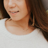 Rae Necklace w. Blue